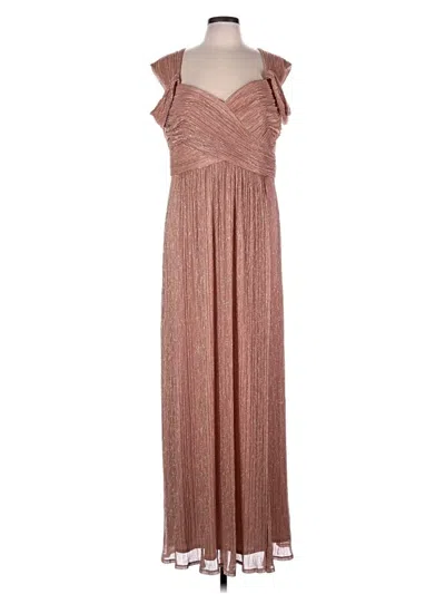 Pre-owned Sangria Casual Dress In Brown