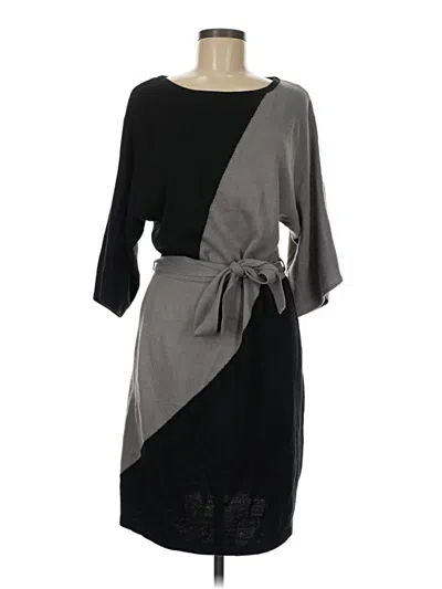 Pre-owned Sangria Casual Dress In Gray
