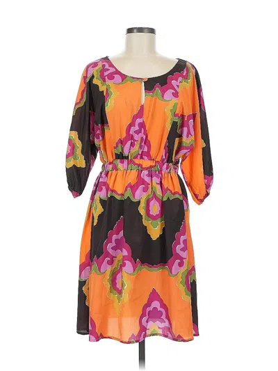 Pre-owned Sangria Casual Dress In Orange