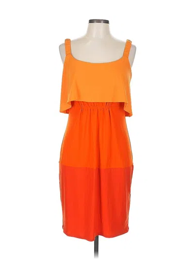 Pre-owned Sangria Casual Dress In Orange
