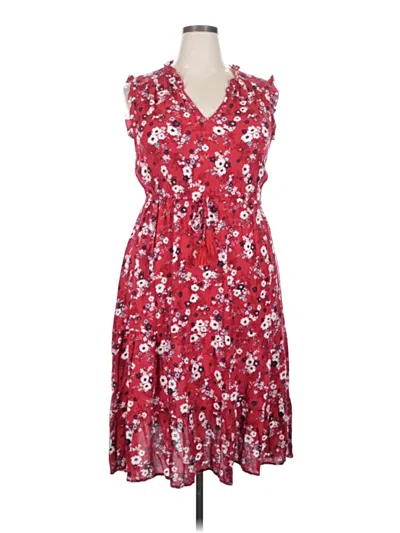 Pre-owned Sangria Casual Dress In Red