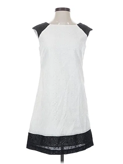 Pre-owned Sangria Casual Dress In White