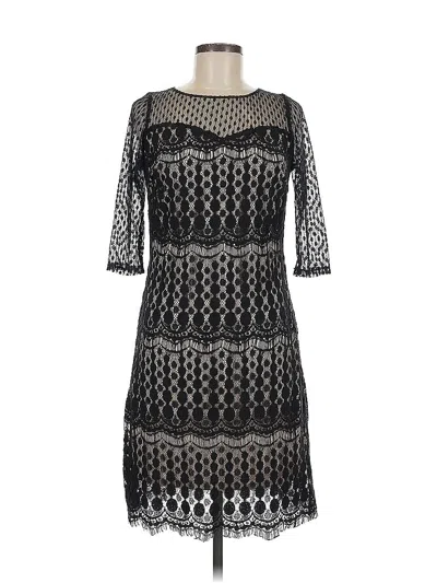 Pre-owned Sangria Cocktail Dress In Black