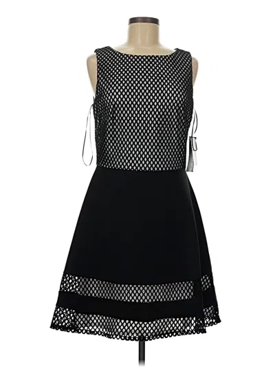 Pre-owned Sangria Cocktail Dress In Black
