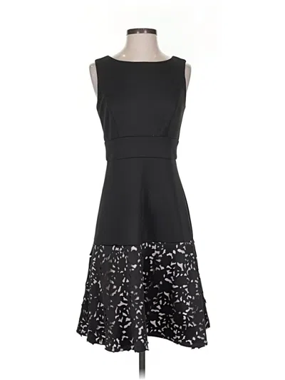 Pre-owned Sangria Cocktail Dress In Black