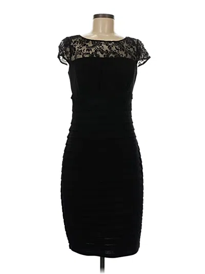 Pre-owned Sangria Cocktail Dress In Black