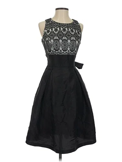 Pre-owned Sangria Cocktail Dress In Black