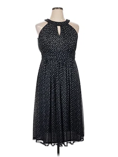 Pre-owned Sangria Cocktail Dress In Black