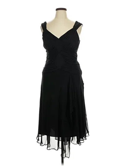 Pre-owned Sangria Cocktail Dress In Black