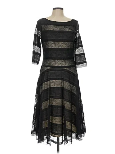 Pre-owned Sangria Cocktail Dress In Black