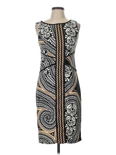 Pre-owned Sangria Cocktail Dress In Black