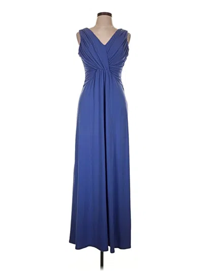 Pre-owned Sangria Cocktail Dress In Blue