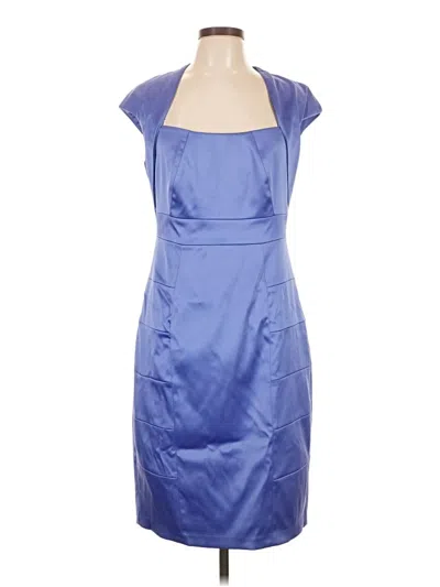 Pre-owned Sangria Cocktail Dress In Blue