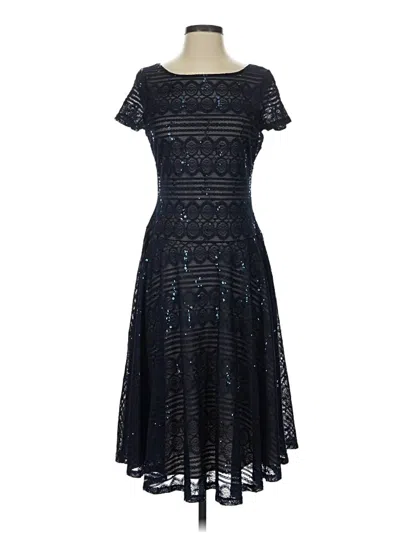 Pre-owned Sangria Cocktail Dress In Blue