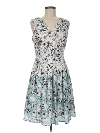 Pre-owned Sangria Cocktail Dress In Blue