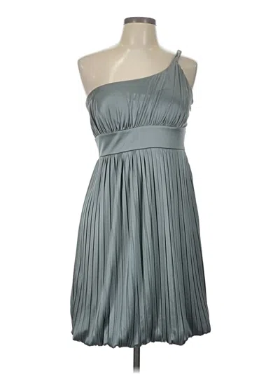 Pre-owned Sangria Cocktail Dress In Gray