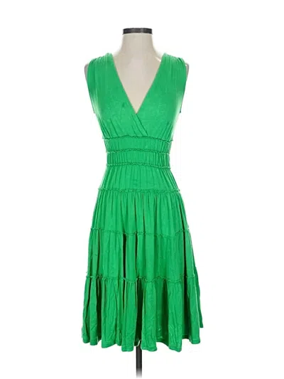 Pre-owned Sangria Cocktail Dress In Green