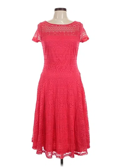 Pre-owned Sangria Cocktail Dress In Pink