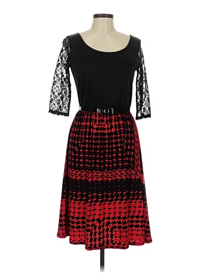 Pre-owned Sangria Cocktail Dress In Red