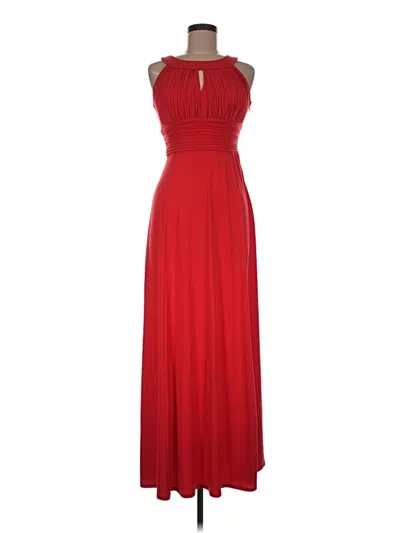 Pre-owned Sangria Cocktail Dress In Red