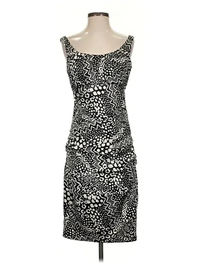 Pre-owned Sangria Cocktail Dress In Silver