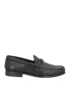 Sangue Man Loafers Black Size 7 Leather In Black
