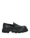 Sangue Man Loafers Black Size 8 Leather In Black