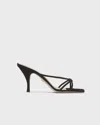 Sania D'mina Heels Dun Black Suede Svart