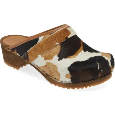 Sanita Caroline Genuine Calf Hair Clog