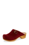 Sanita Hedi Clog In Red