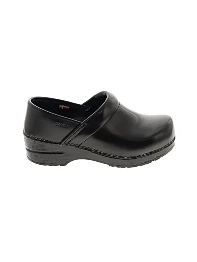 Pre-owned Sanita Mule/clog In Black