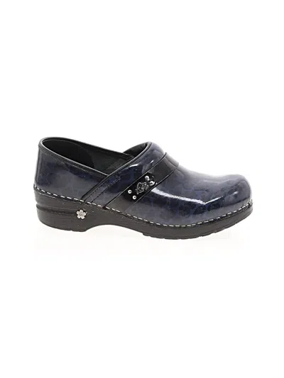 Pre-owned Sanita Mule/clog In Blue