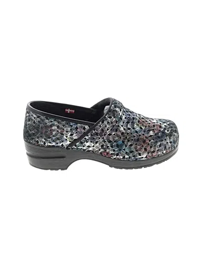 Pre-owned Sanita Mule/clog In Gray