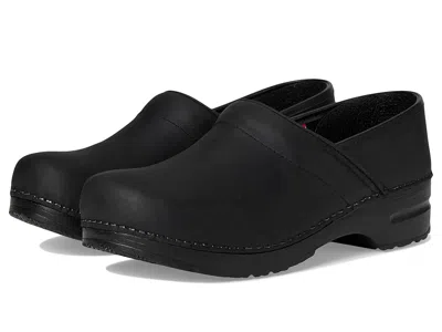 Sanita Professional Oiled Nubuck In Black