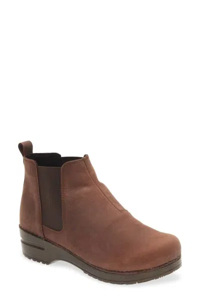 Sanita Women's Hudson Chelsea Boot In Antique Brown