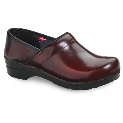 SANITA WOMEN'S ORIGINAL PROFESSIONAL CABRIO CLOG IN BORDEAUX