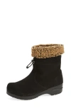 Sanita Yama Fleece Bootie In Black