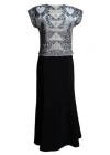 Saniya Khan Women's Black / White / Grey Snow Forest In Black/white/grey