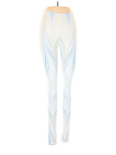 Pre-owned Sankalpa Leggings In White