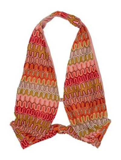 Pre-owned Sanlier Patterned Top W/ Tags In Pink