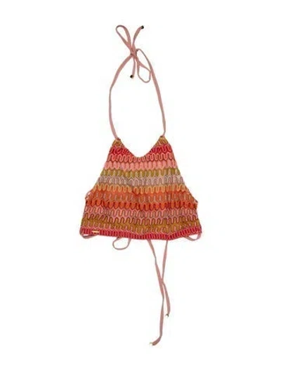 Pre-owned Sanlier Patterned Top W/ Tags In Pink