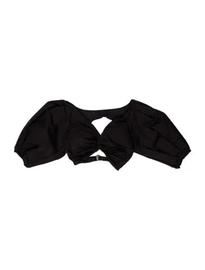 Pre-owned Sanlier Top In Black