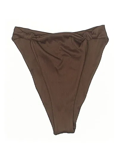 Pre-owned Sanori Swim Swimsuit Bottoms In Brown