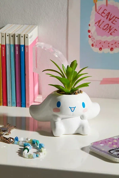 Sanrio Cinnamoroll Planter In White At Urban Outfitters