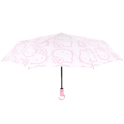 Sanrio Hello Kitty Expression Outline Print Umbrella In Pink