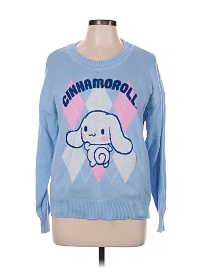 Pre-owned Sanrio Pullover Sweater In Blue