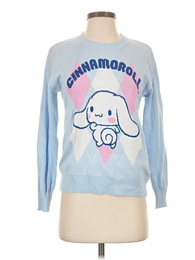 Pre-owned Sanrio Pullover Sweater In Blue