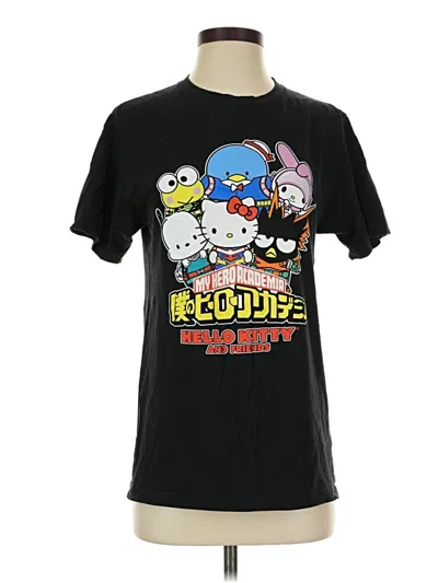 Pre-owned Sanrio Short Sleeve T-shirt In Black