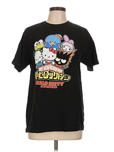 Pre-owned Sanrio Short Sleeve T-shirt In Black