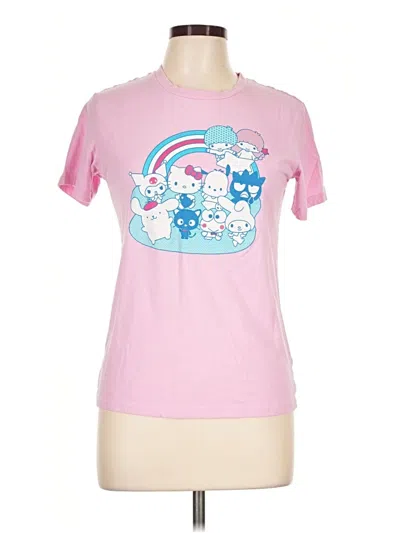 Pre-owned Sanrio Short Sleeve T-shirt In Pink